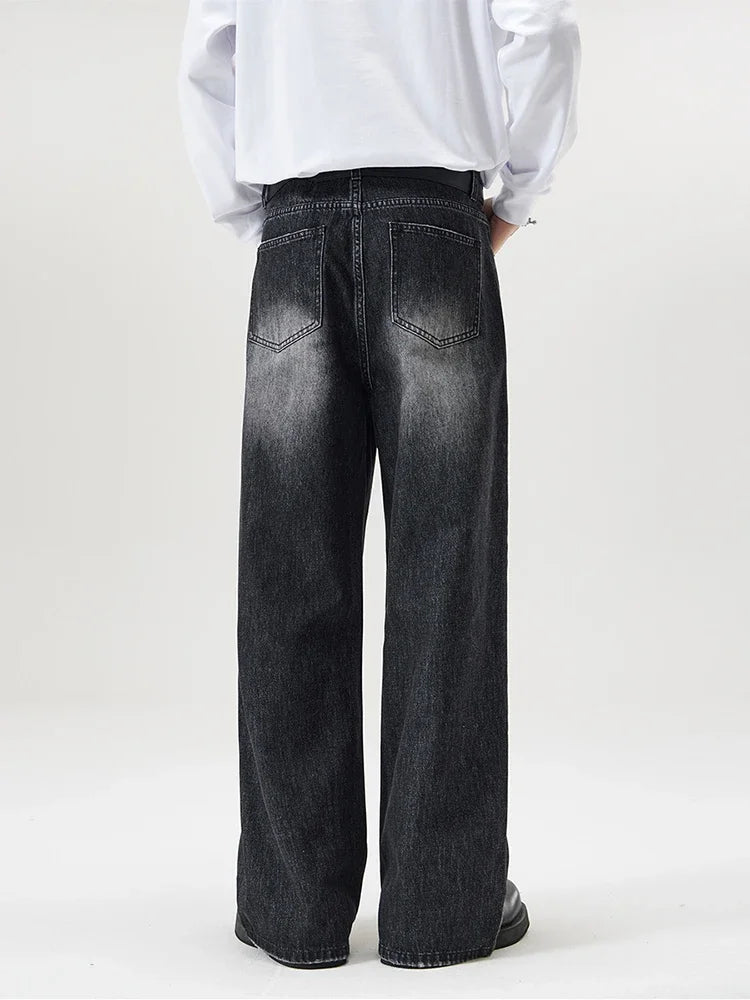 4 Colors Men Baggy Jeans