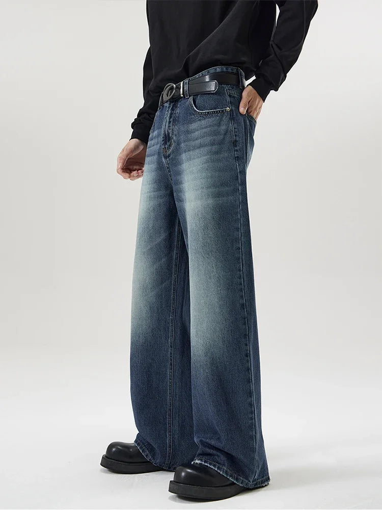 4 Colors Men Baggy Jeans