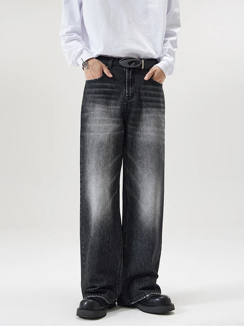 4 Colors Men Baggy Jeans