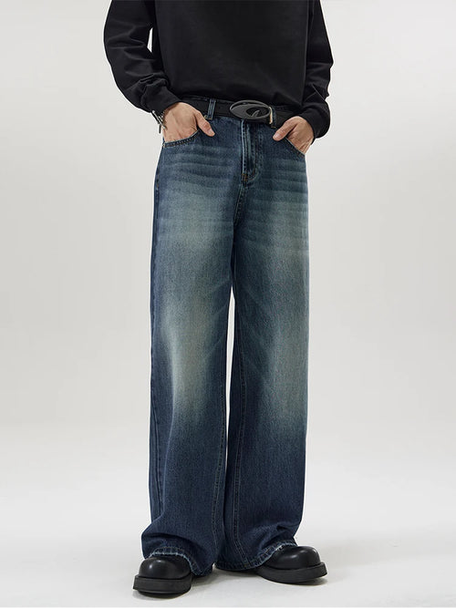 4 Colors Men Baggy Jeans