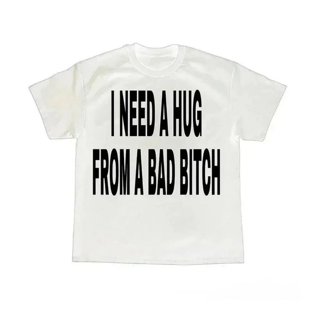 Hip Hop Men Summer Goth T Shirt Casual