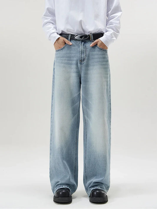 4 Colors Men Baggy Jeans